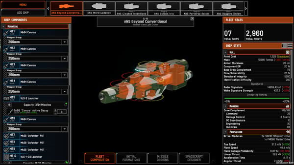 NEBULOUS: Fleet Command screenshot